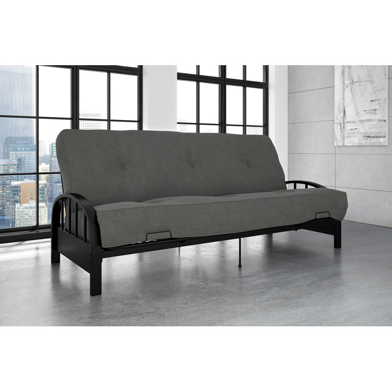 Alwyn Home Richards Full 76.5'' Wide Futon Frame & Reviews | Wayfair